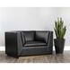 Bradley Vintage Black Armchair